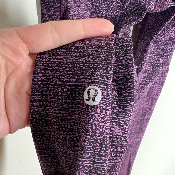 Lululemon Fast & Free 7/8 Tight II Nulux Salt Dark Mystic Black - Picture 5 of 10